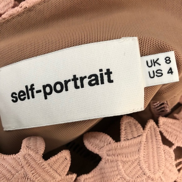 Self-Portrait Azaelea Dress, Size 4 Blush Pink - Picture 5 of 5